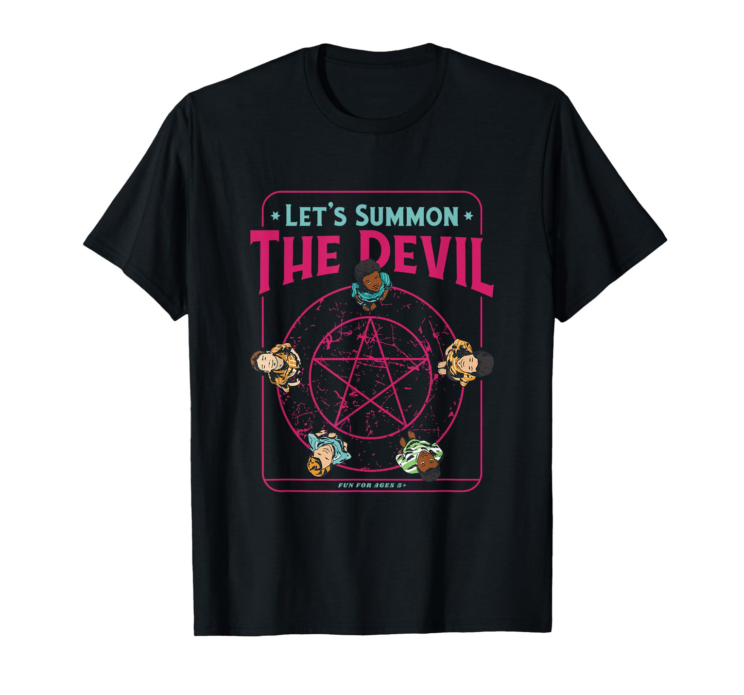 Funny Goth - Let Us Summon The Devil Game T-Shirt