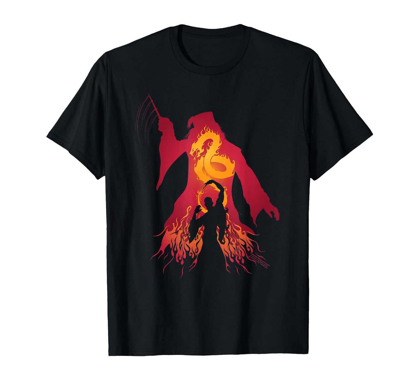 Harry Potter Fiery Dumbledore vs. Voldemort T-Shirt