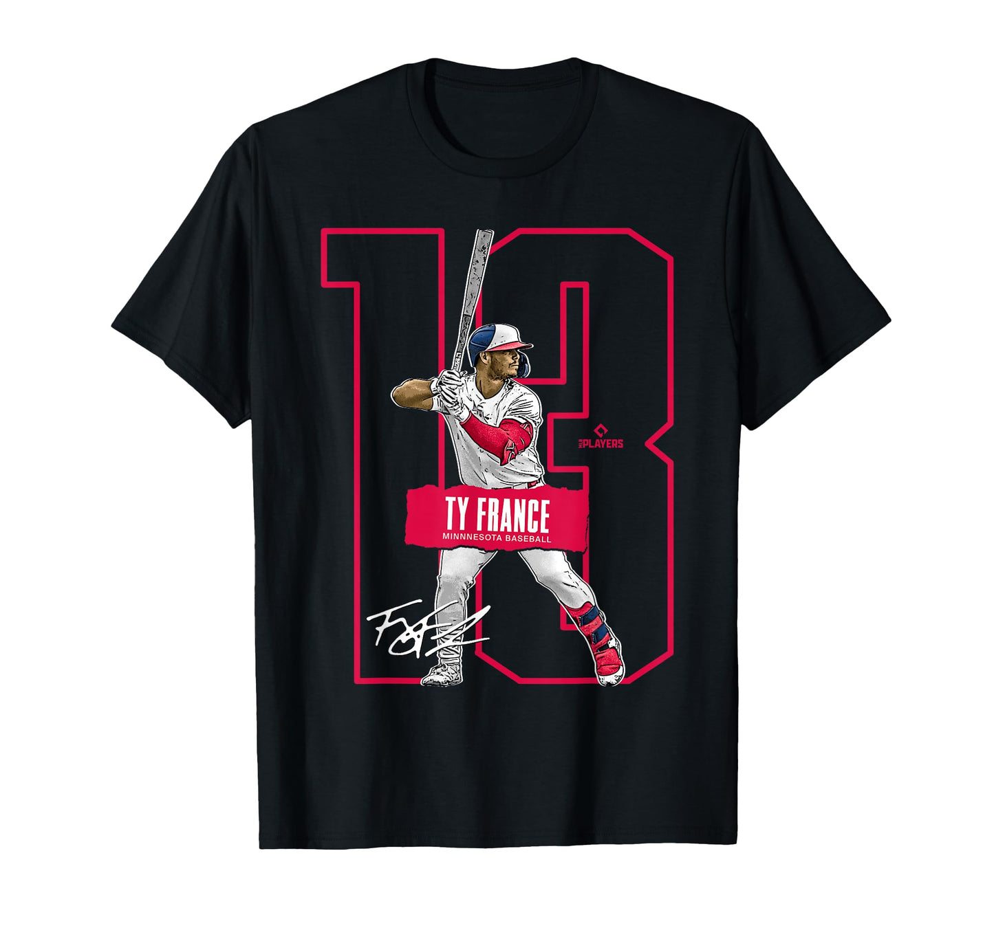 Ty France | Minnesota Baseball Players | MLBTY 302N T-Shirt