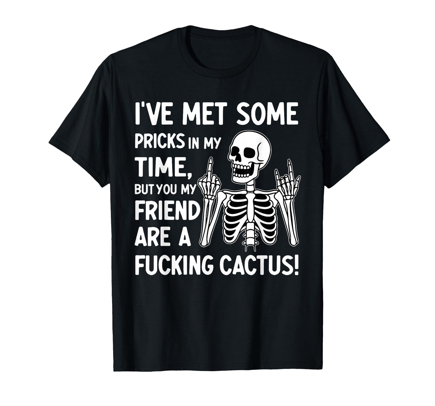 I've Met Some Pricks in My Time But You My Friend T-Shirt