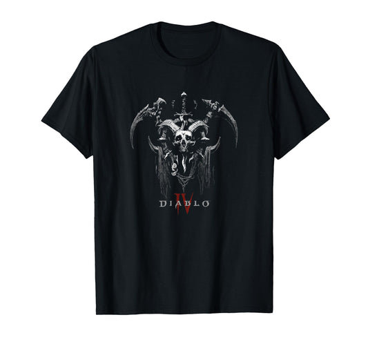 Diablo VI Necromancer Icon Two-Handed Scythes T-Shirt
