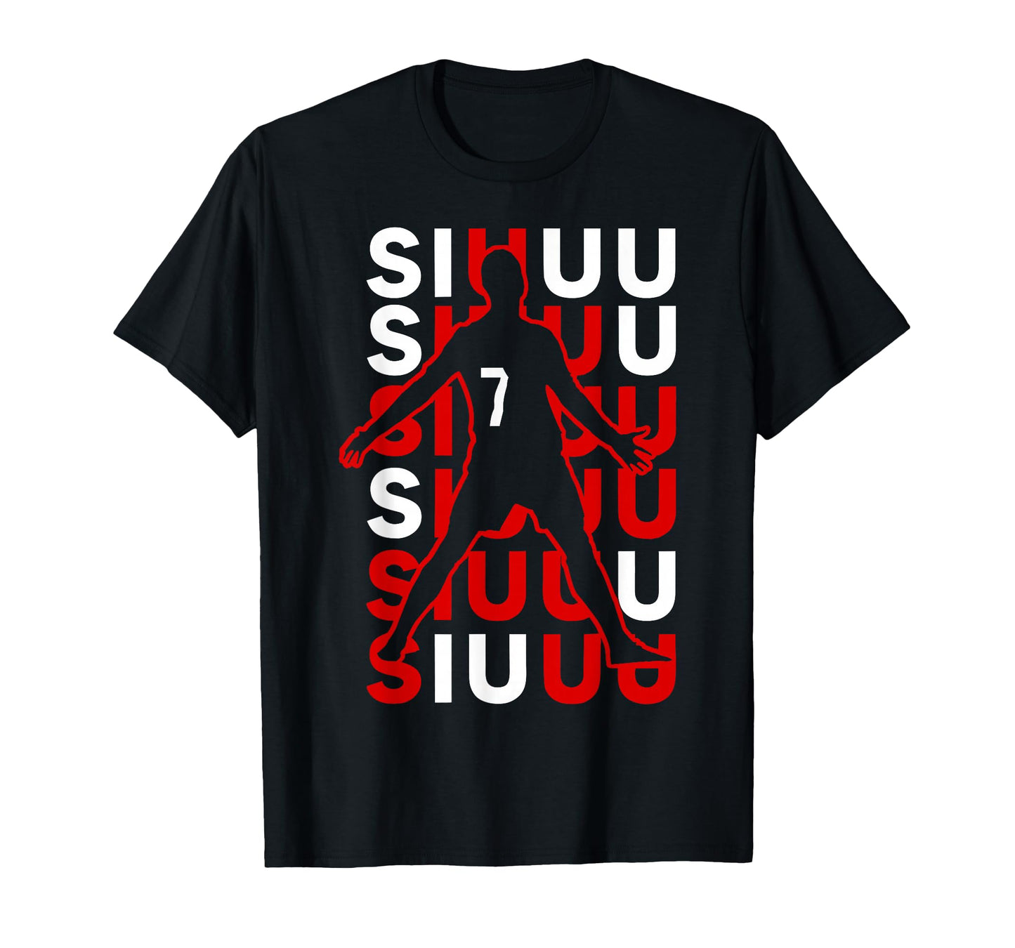 Siuuuu Funny Soccer Present For Soccer Lovers Fan Kid's Boys T-Shirt