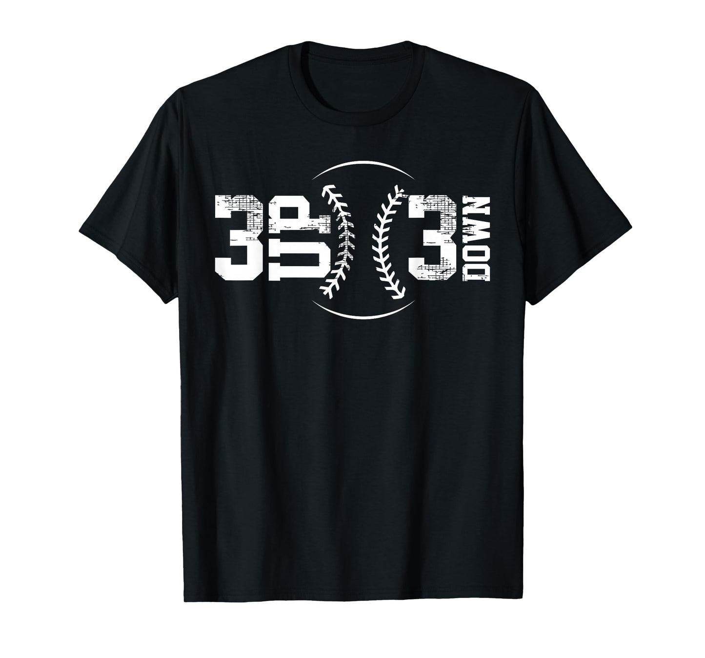 3 UP 3 Down Baseball T-Shirt