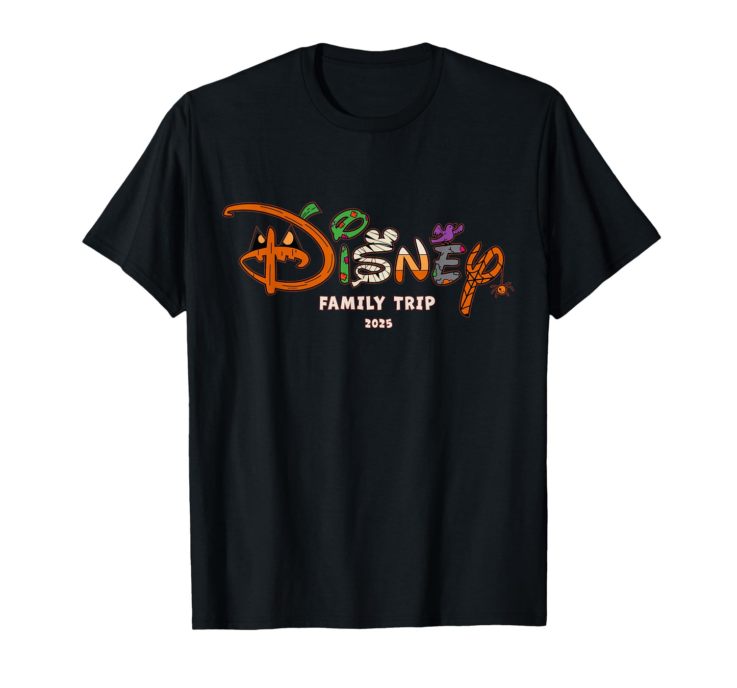 Disney Halloween Family Trip 2025 Matching Vacation T-Shirt