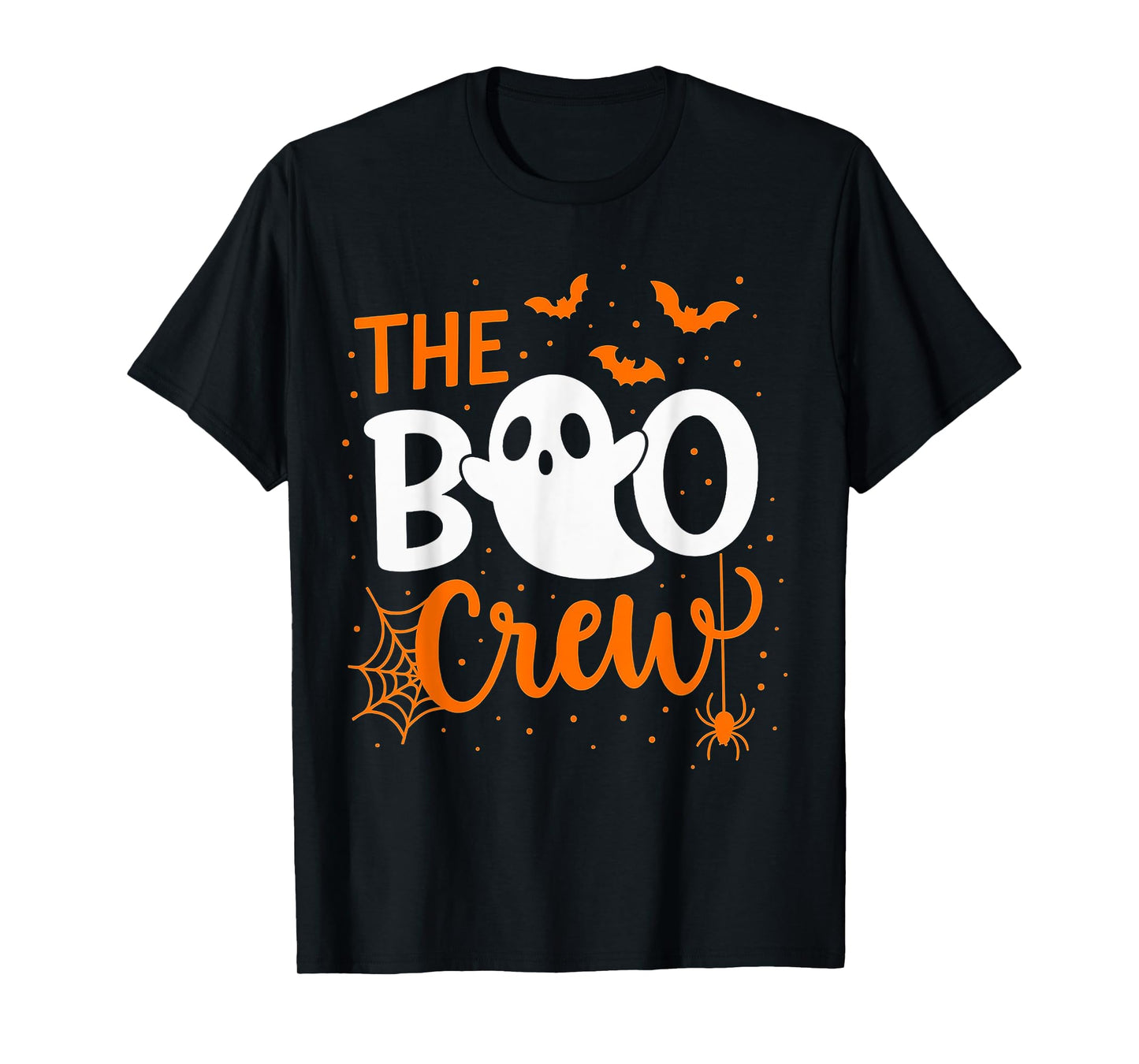 The Boo Crew Halloween Ghost Spooky Family Matching squad T-Shirt