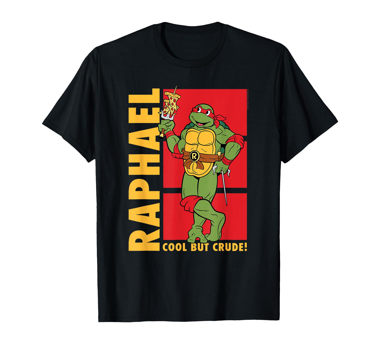 Teenage Mutant Ninja Turtles Raphael Cool Retro Cartoon T-Shirt