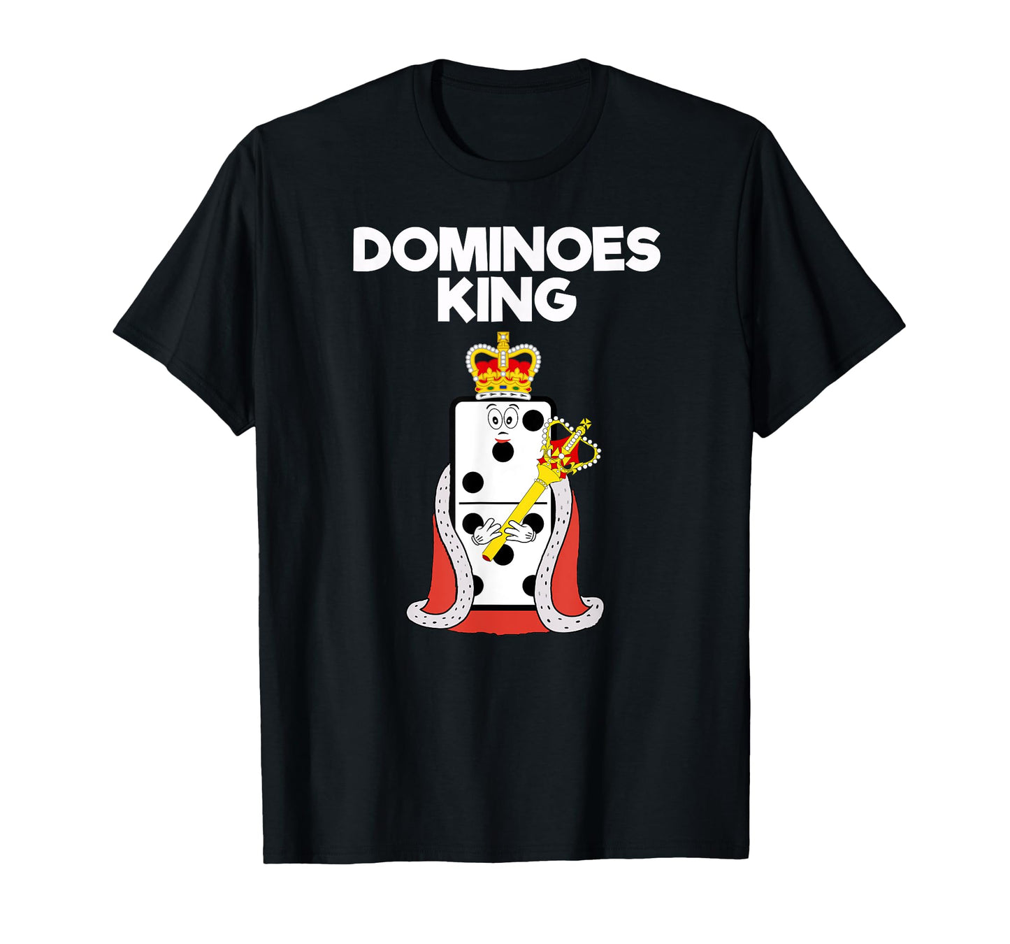 Dominoes T-Shirt - Funny Dominoes King T-Shirt
