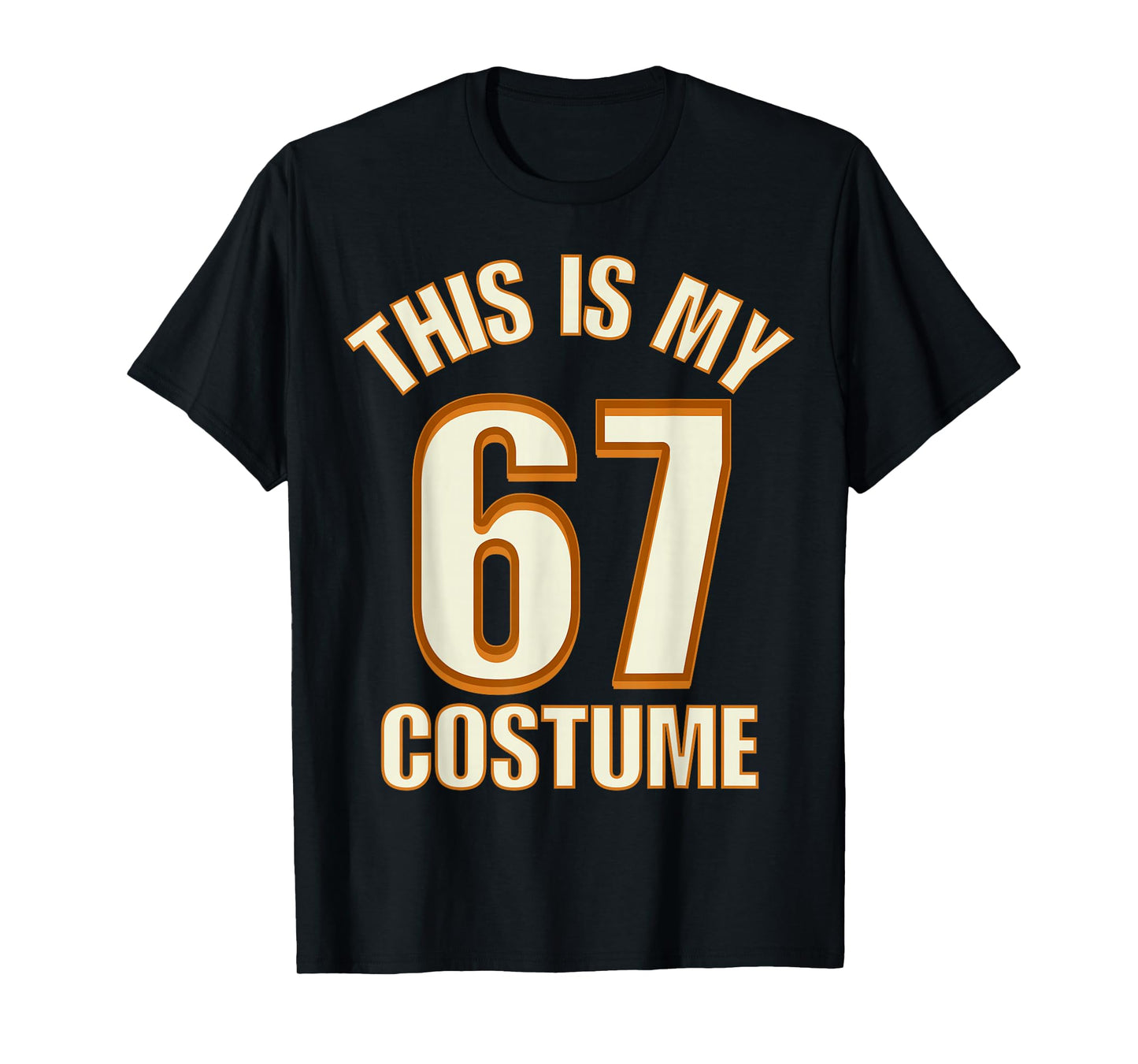 This is My Halloween 67 Costume Lazy Brainrot Meme Boys Kids T-Shirt