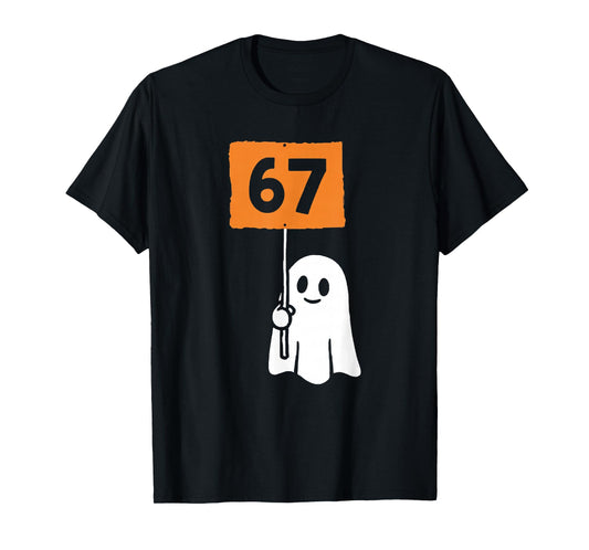 67 Meme Humor 6-7 Funny Six Seven Halloween T-Shirt