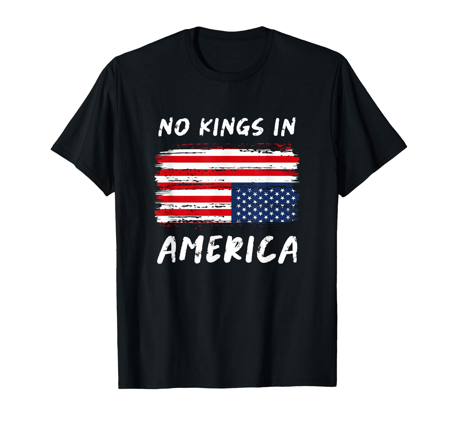 No Kings in America Since 1776 Retro Freedom Design T-Shirt