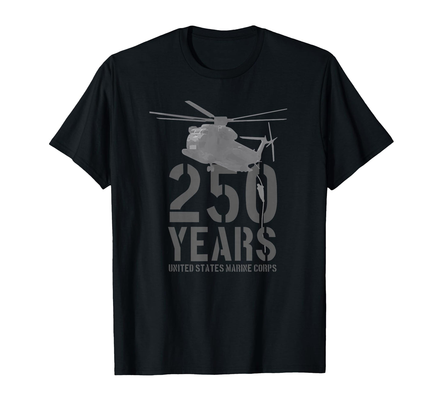 United States Marine Corps 250 Years Chopper T-Shirt