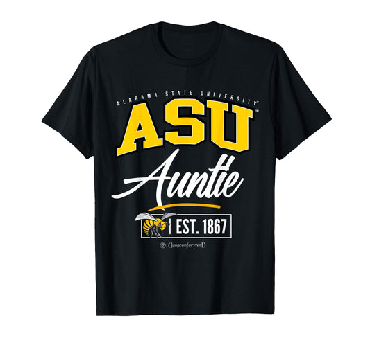 Alabama State University - ASU HBCU Auntie T-Shirt