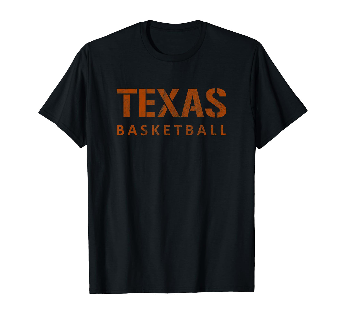 Texas Basketball Vintage Distressed T-Shirt