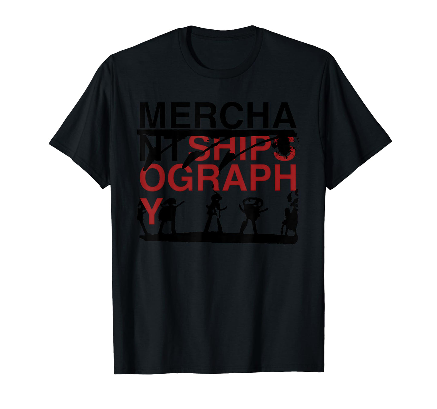 MERCHANT SHIPS OGRAPHY Funny design T-Shirt