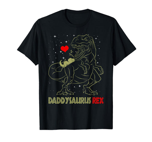 Daddysaurus T shirt Dinosaur Gifts T rex Daddy Saurus Shirt T-Shirt