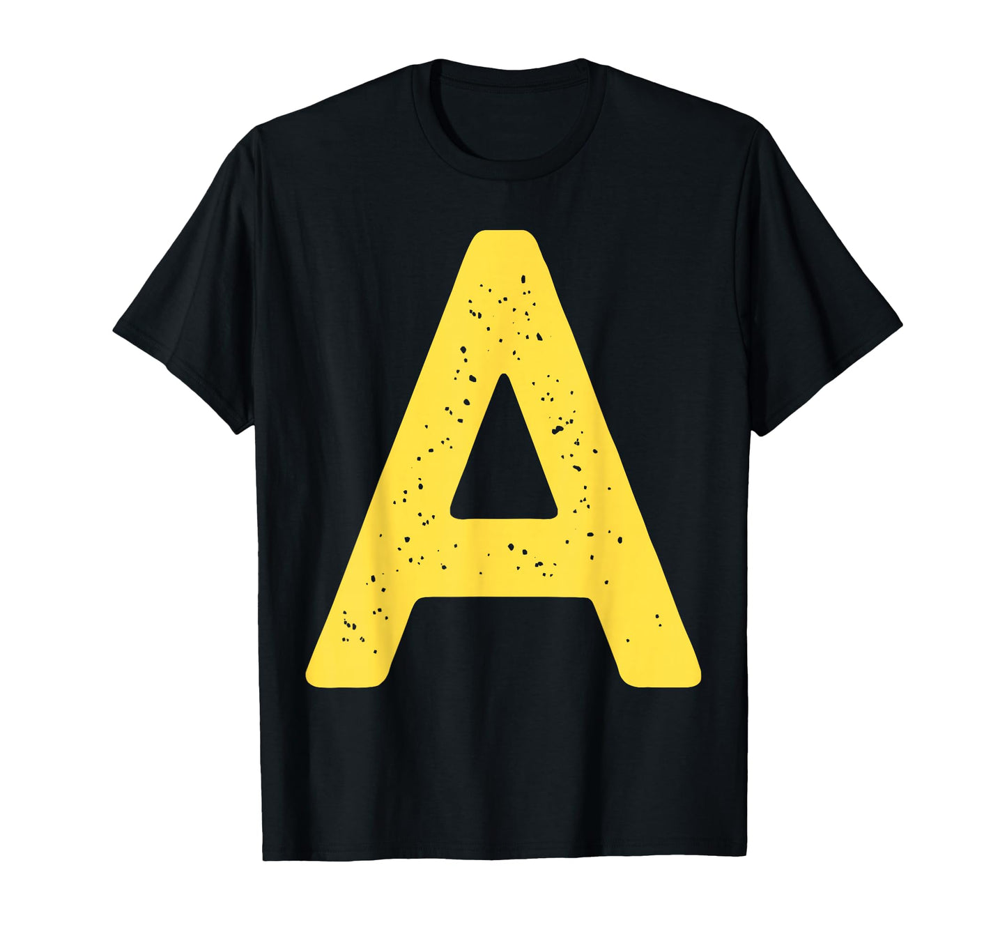 Halloween Letter A Alphabet Matching Costume Men Women Kids T-Shirt