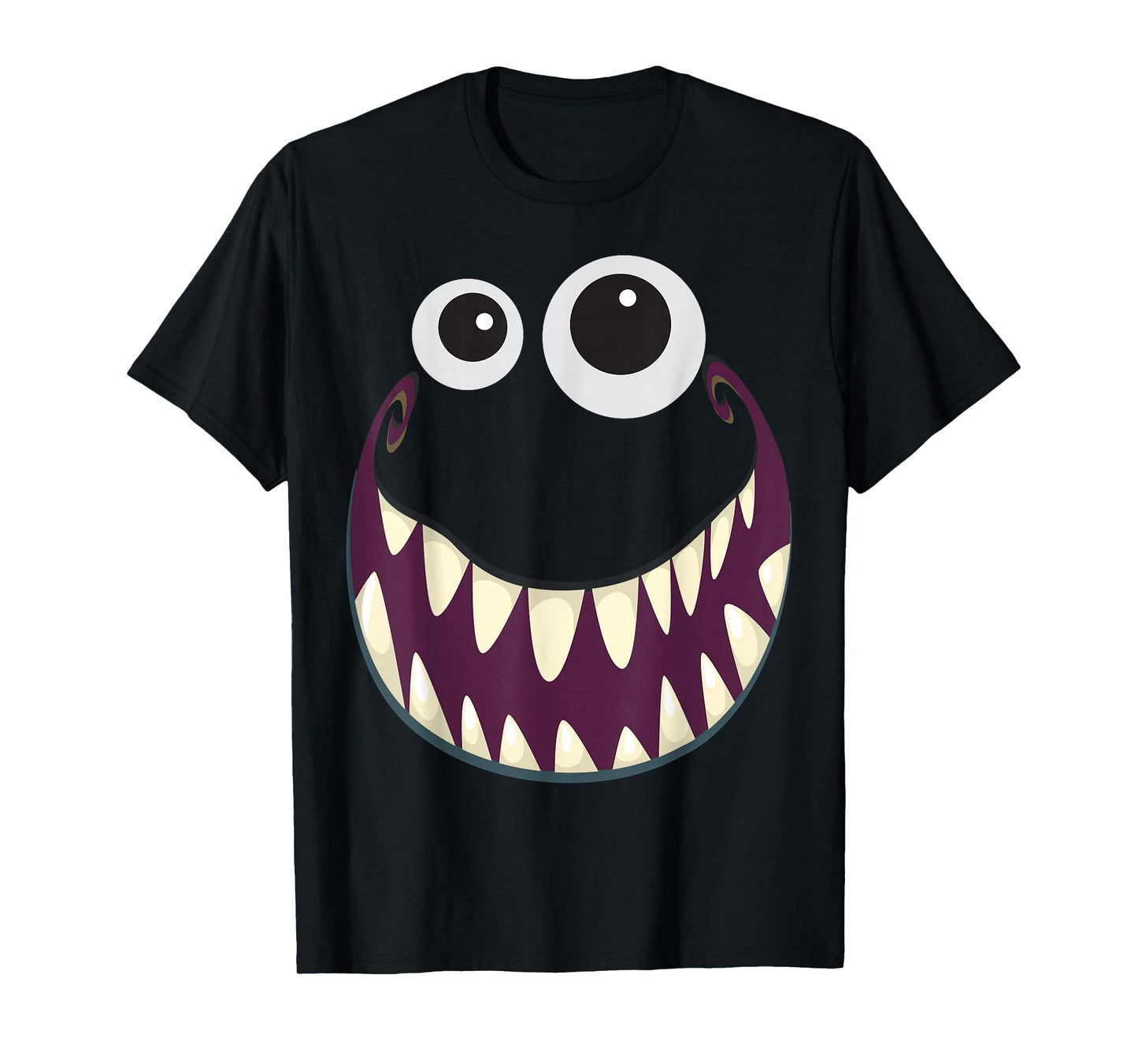 Monster Face Easy Costume Ideas Halloween Graphic T-Shirt