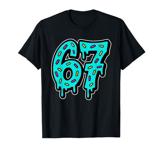 67 Six Seven Mason Ice Cream Drip Meme Boys T-Shirt