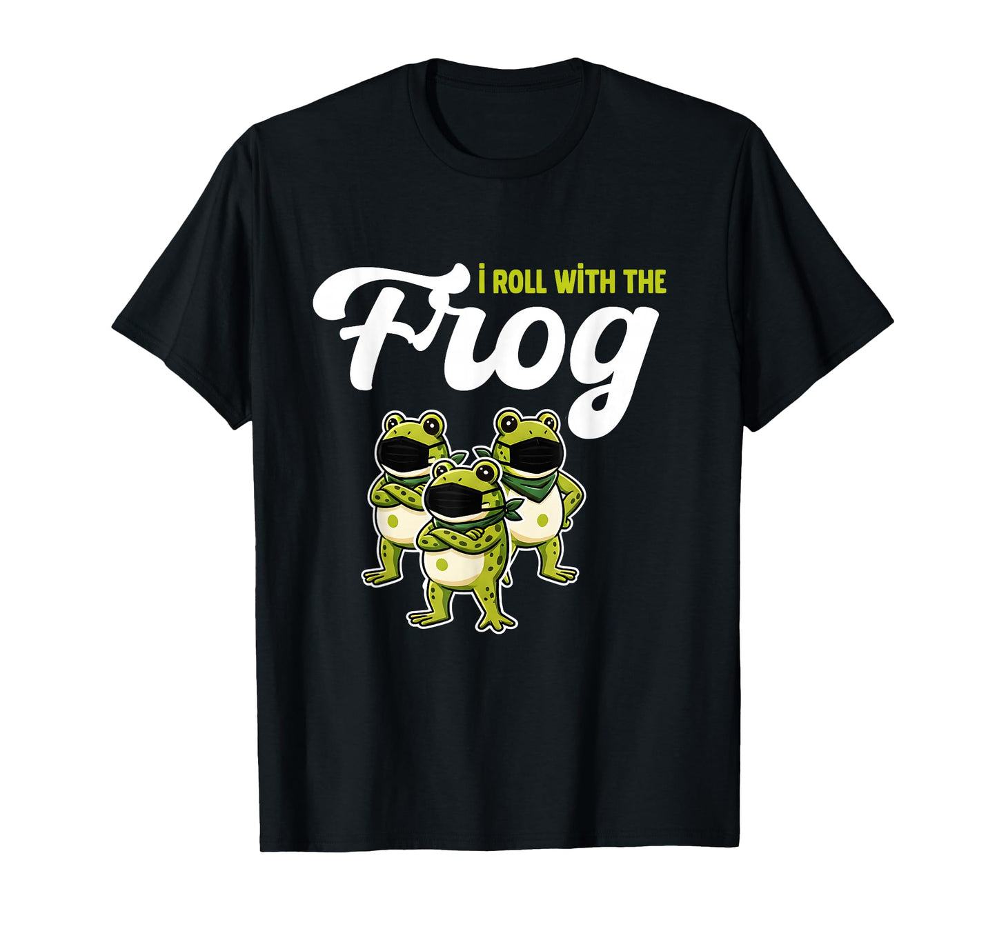 I Roll with The Frog Together Strong Retro Portland T-Shirt