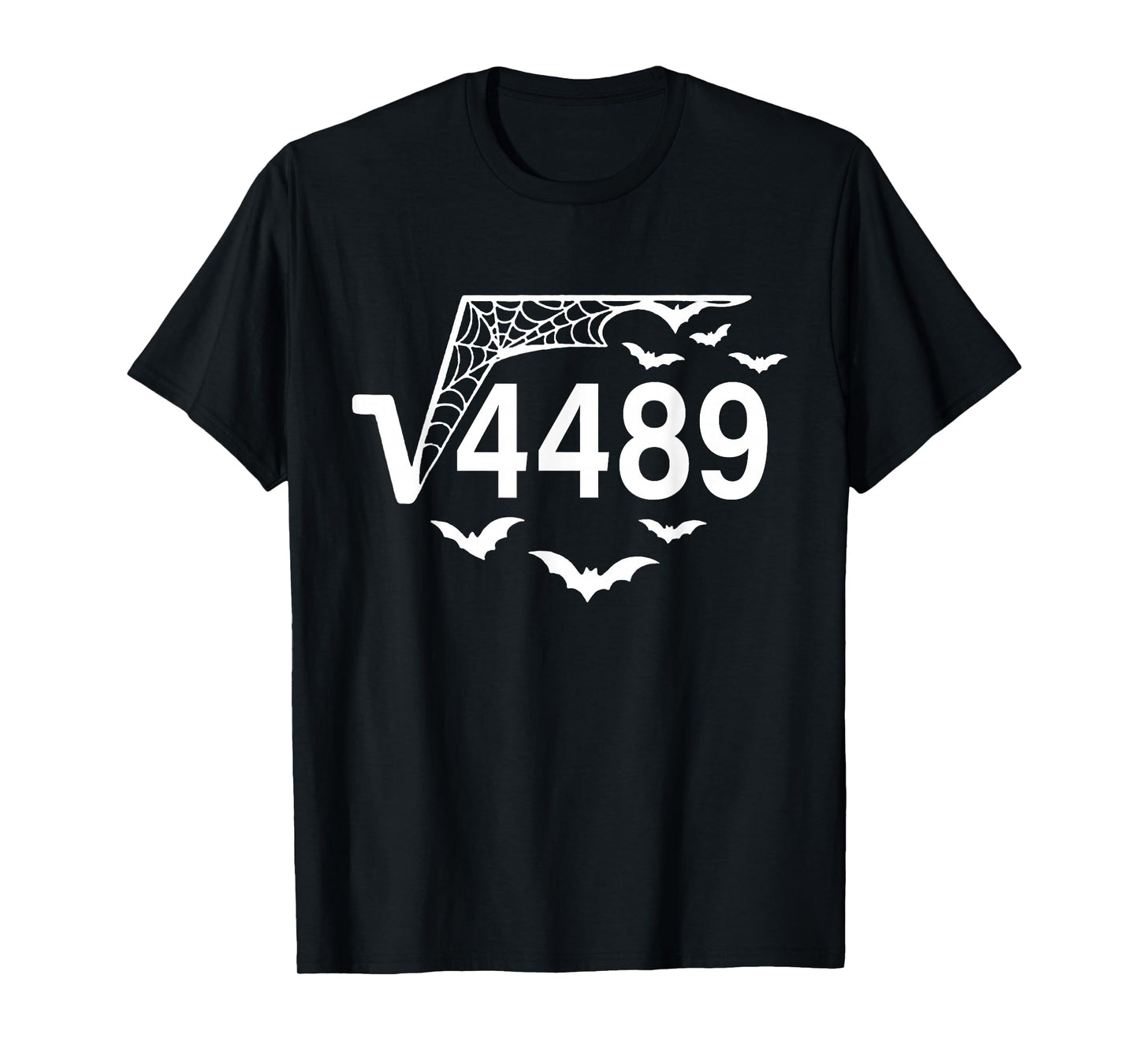 Square Root 67 Meme 6 7 4489 Slang Math Teacher Halloween T-Shirt