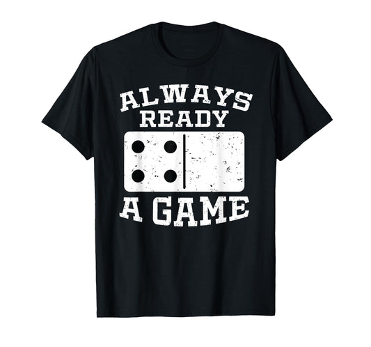 Domino Player Shirt Funny Dominoes Gift T-Shirt