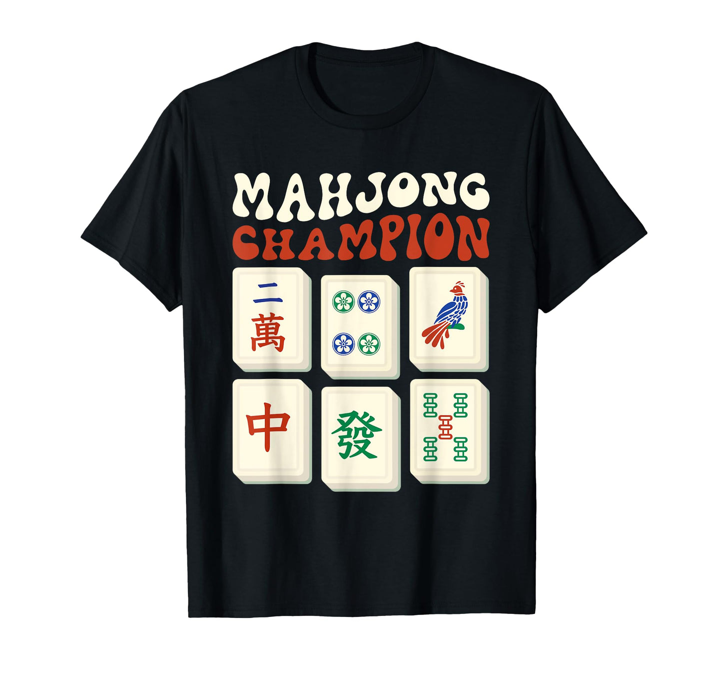 Kong Mahjong Kit Mah Jongg Player Equipment Game Night T-Shirt
