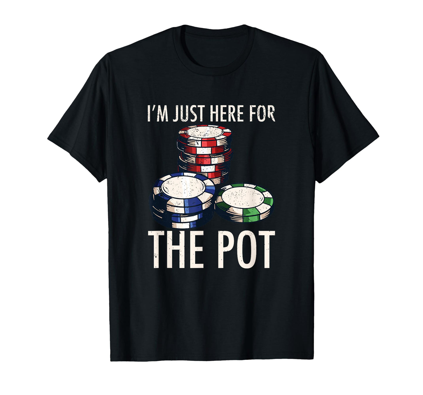 Poker T-Shirt Texas Hold'em Gambling Pot Cards Player Gift T-Shirt
