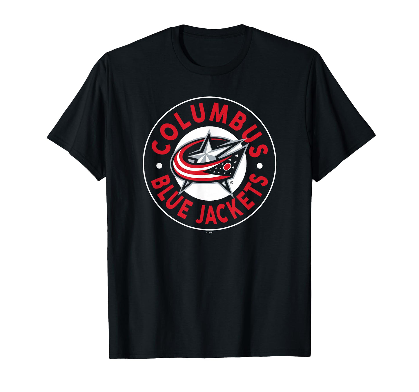 Columbus Blue Jackets Symbol Navy Officially Licensed T-Shirt