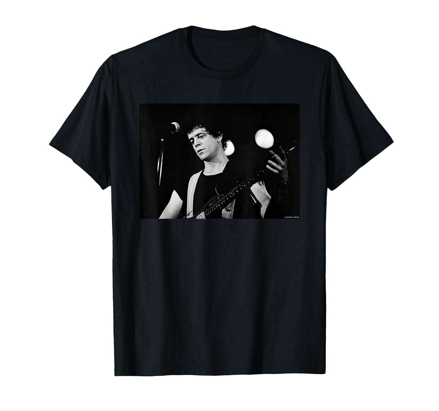 Lou Reed Live in Boston 1980 by Michael Grecco T-Shirt