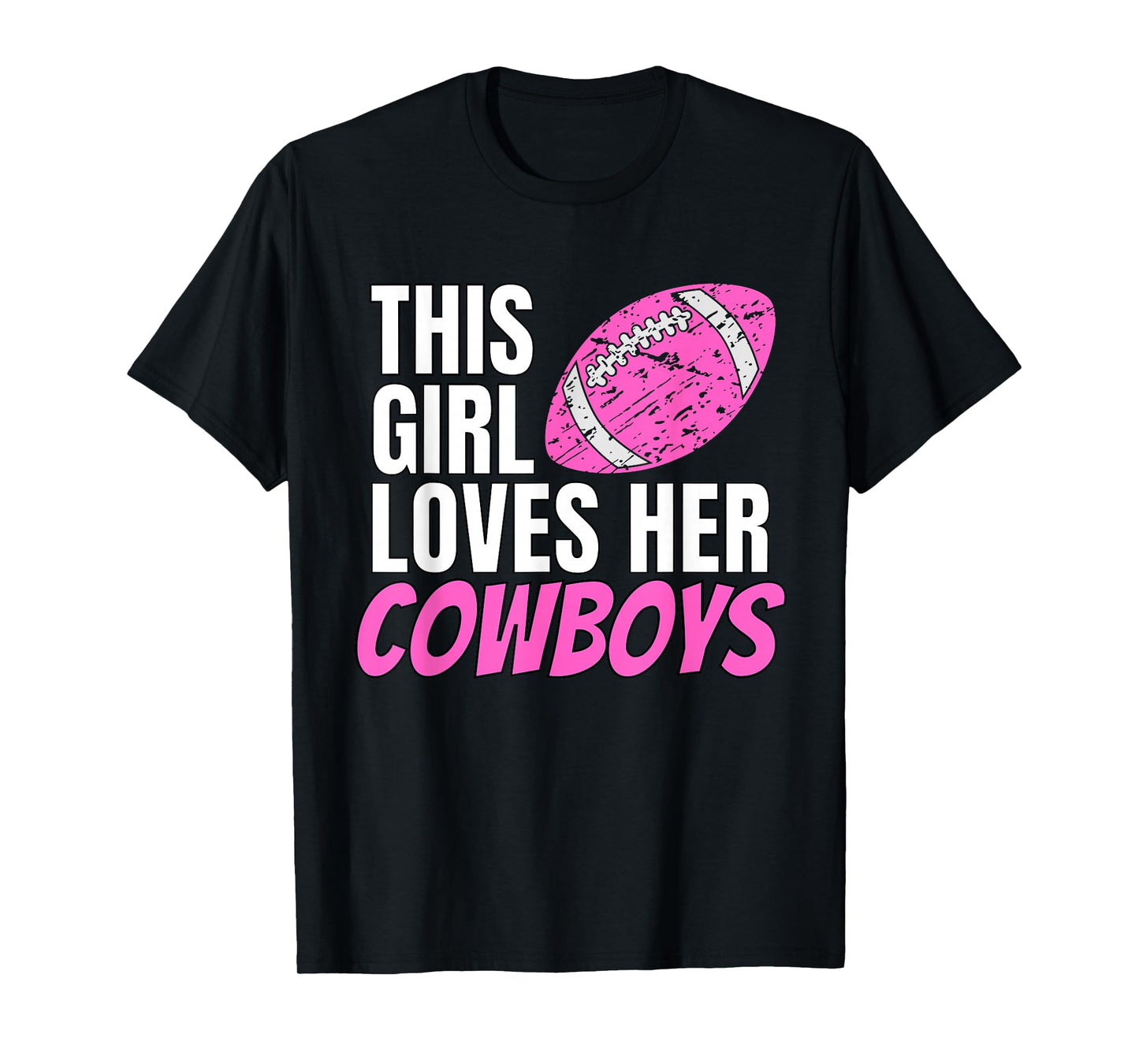 This Girl Loves Her Cowboys T-Shirt