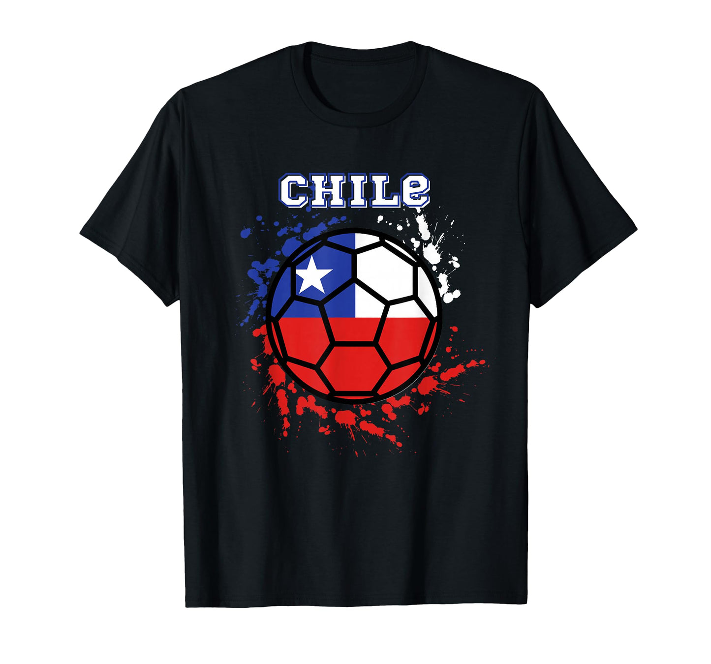Chile Soccer Chilean Flag Futbol Fan Jersey T-Shirt