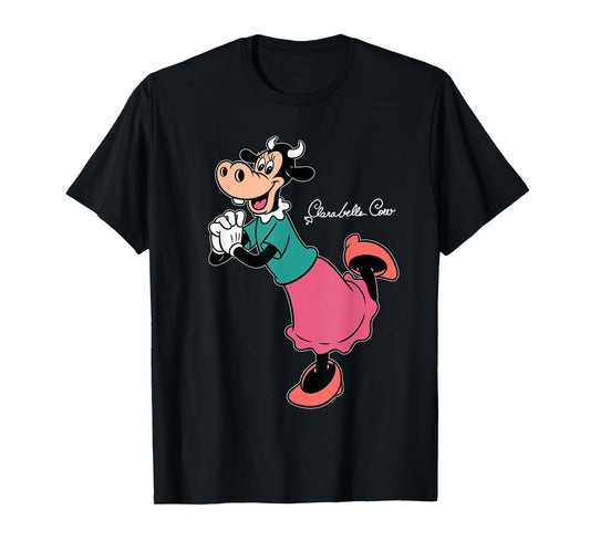 Disney Clarabelle Cow Retro Character Pose Trip Matching T-Shirt