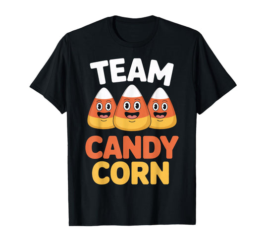 Cute Team Candy Corn October Trick Or Treat T-Shirt