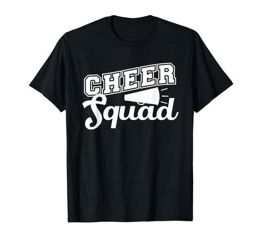 Cute Cheerleader Art Women Girls Cheer Squad Cheer Flyer T-Shirt