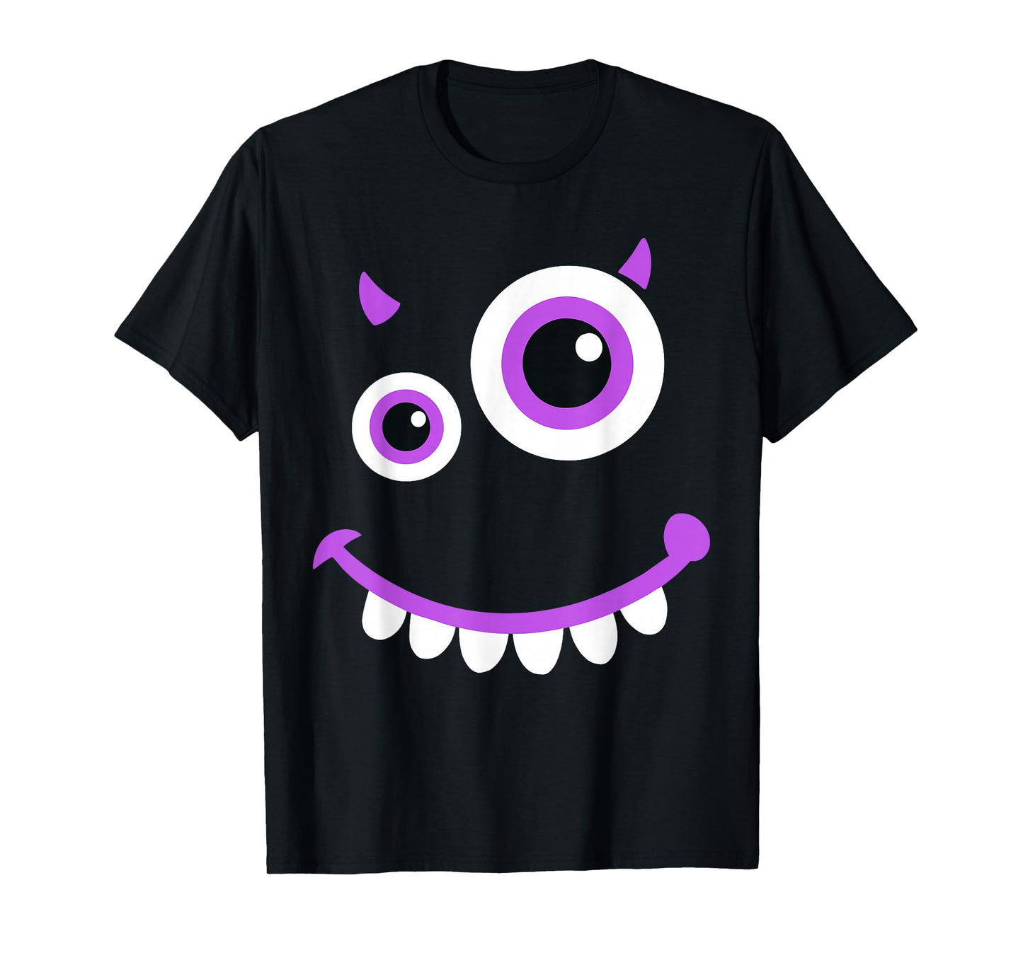 Monster Costume for Boys, Funny Silly Eyed Halloween Cartoon T-Shirt