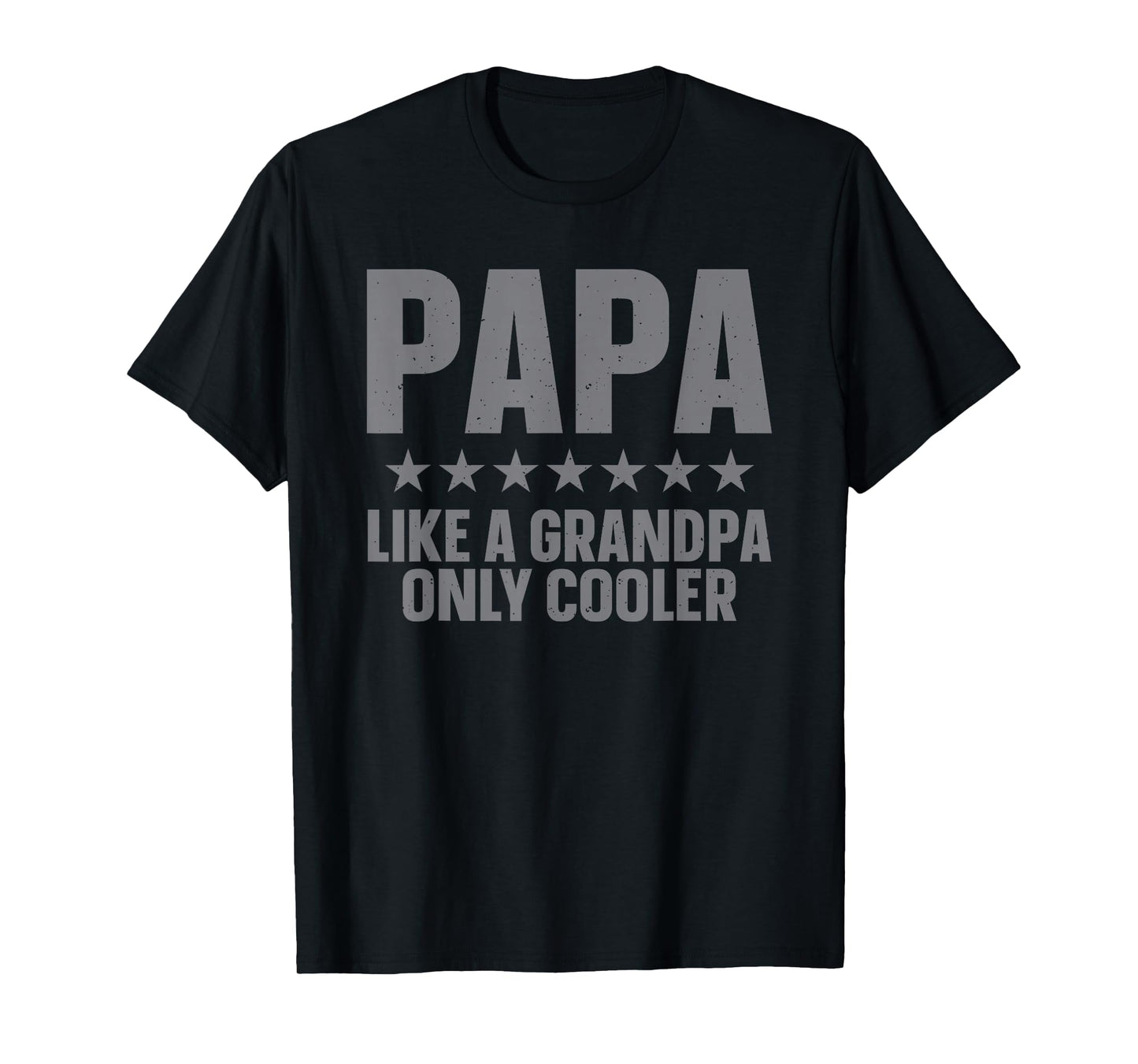 Funny Papa Art for Grandpa from Grandkids Father's Day Papa T-Shirt