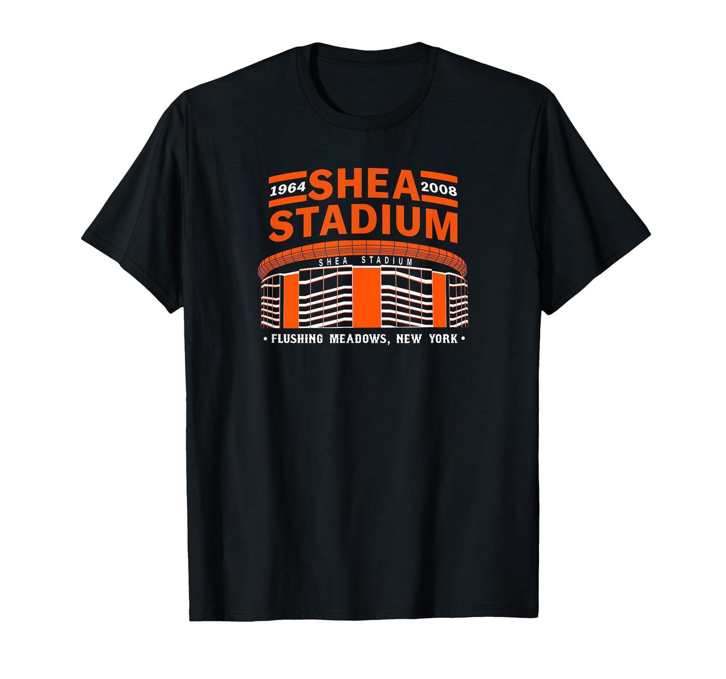 Shea Stadium New York Flushing Meadows Vintage Sports T-Shirt