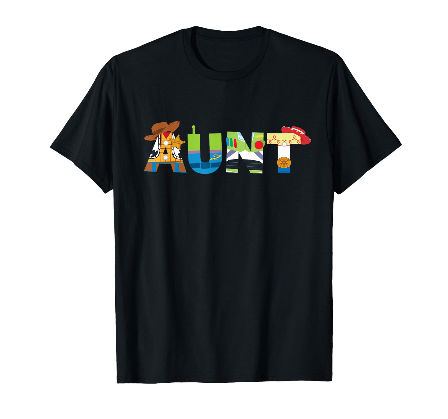 Disney and Pixar’s Toy Story Aunt Family Trip & Birthday T-Shirt