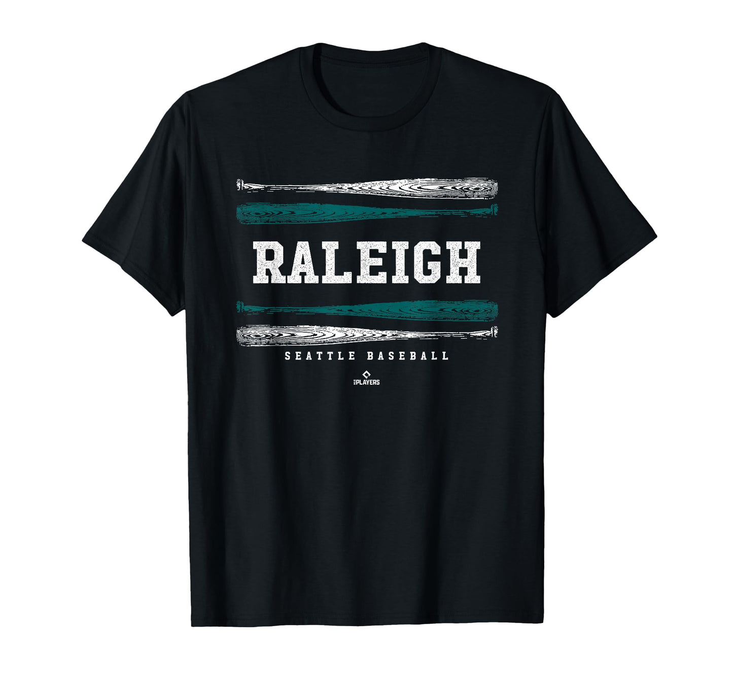 Vintage Baseball Bat Gameday Cal Raleigh Seattle MLBPA T-Shirt