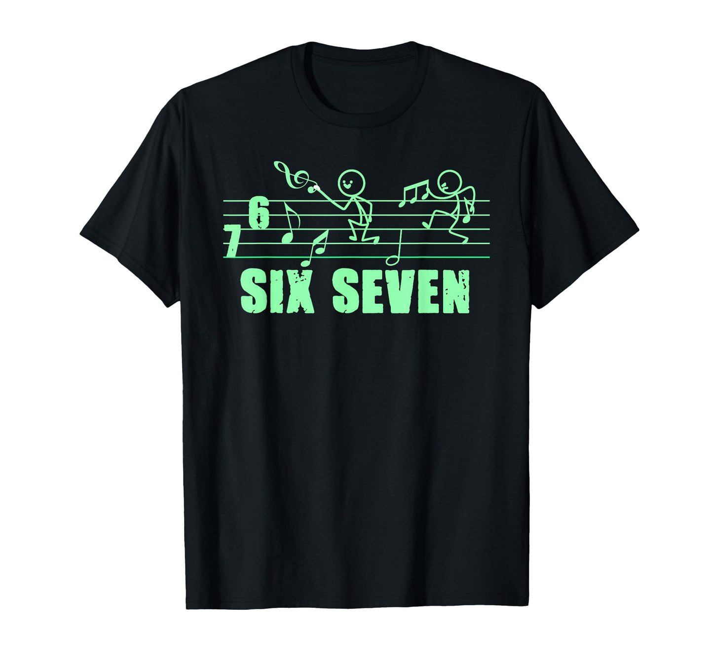 Funny Musical 67 Music Meme Slang Six Seven Music Teacher T-Shirt