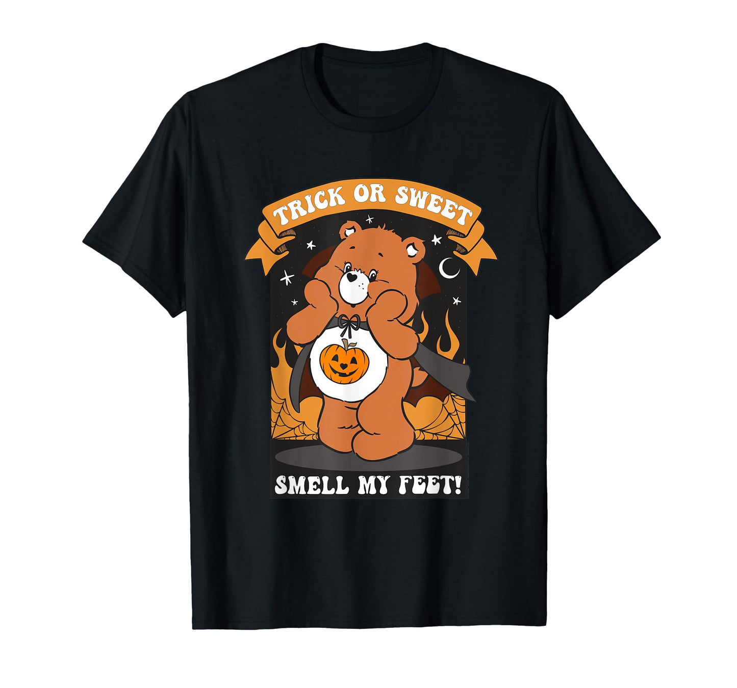 Care Bears Halloween Trick Or Sweet Smell My Feet T-Shirt