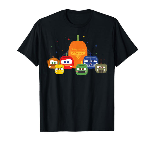 Disney and Pixar's Cars Halloween Pumpkin Group T-Shirt