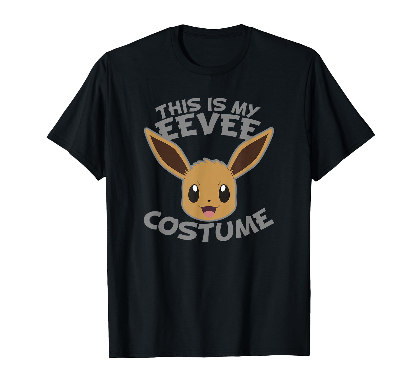 Pokémon Halloween Eevee This Is My Eevee Costume Logo T-Shirt