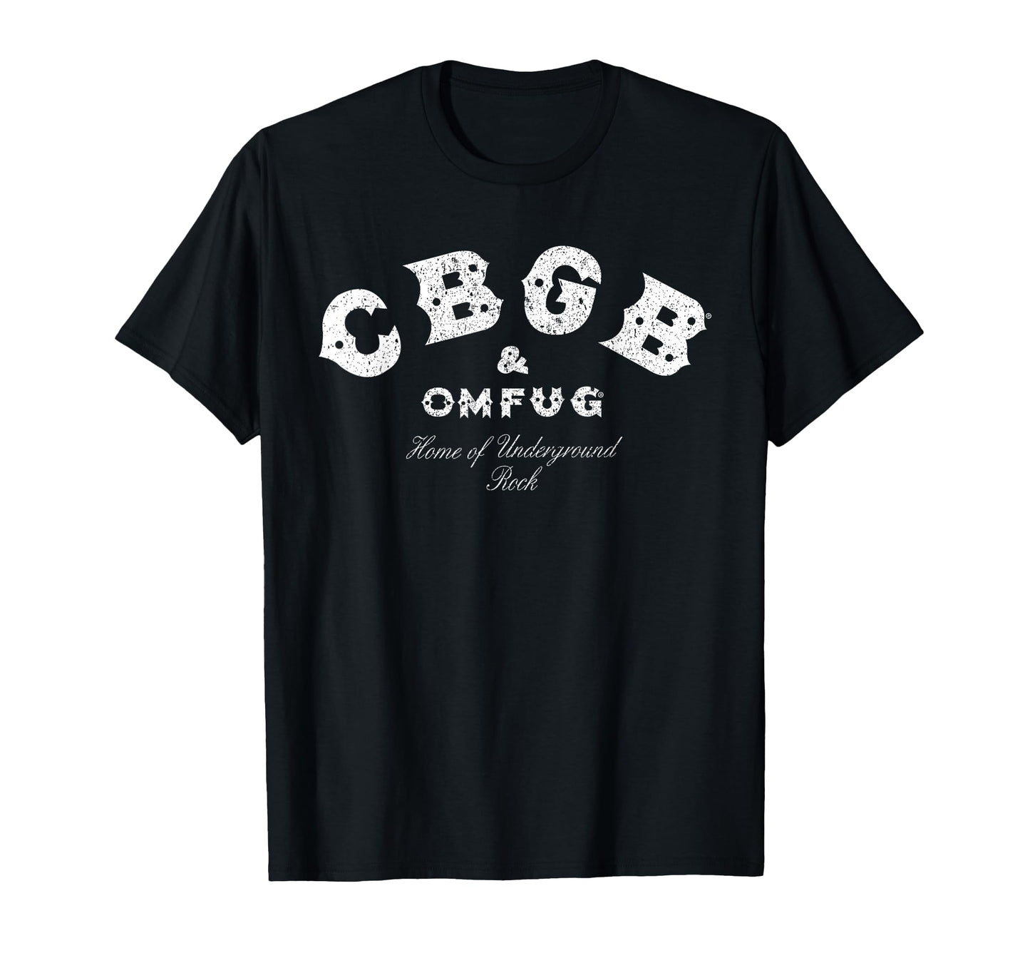 CBGB – Classic Logo On Black T-Shirt