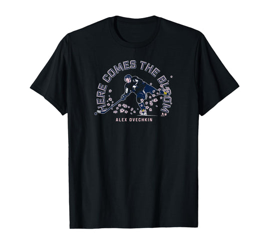 Alex Ovechkin - Here Comes the Bloom - Washington DC Hockey T-Shirt