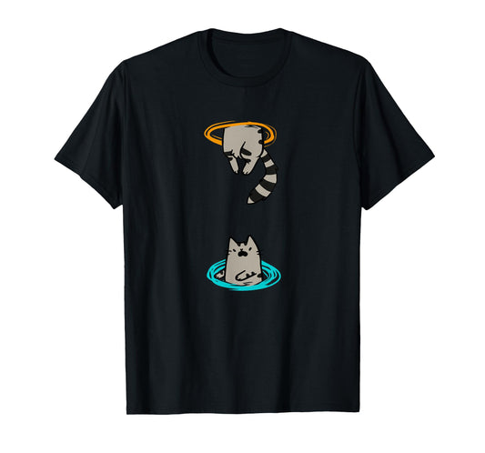 Portal Cat Funny Video Game Animal T-Shirt