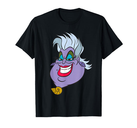 Disney Villains The Little Mermaid Ursula Big Face Costume T-Shirt