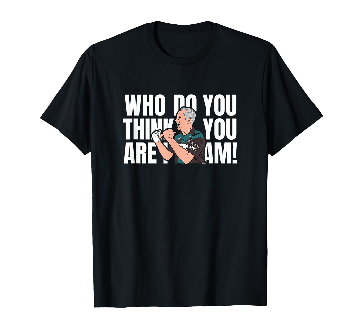 Barely Funny Men's Black Bowling T-Shirt, Small