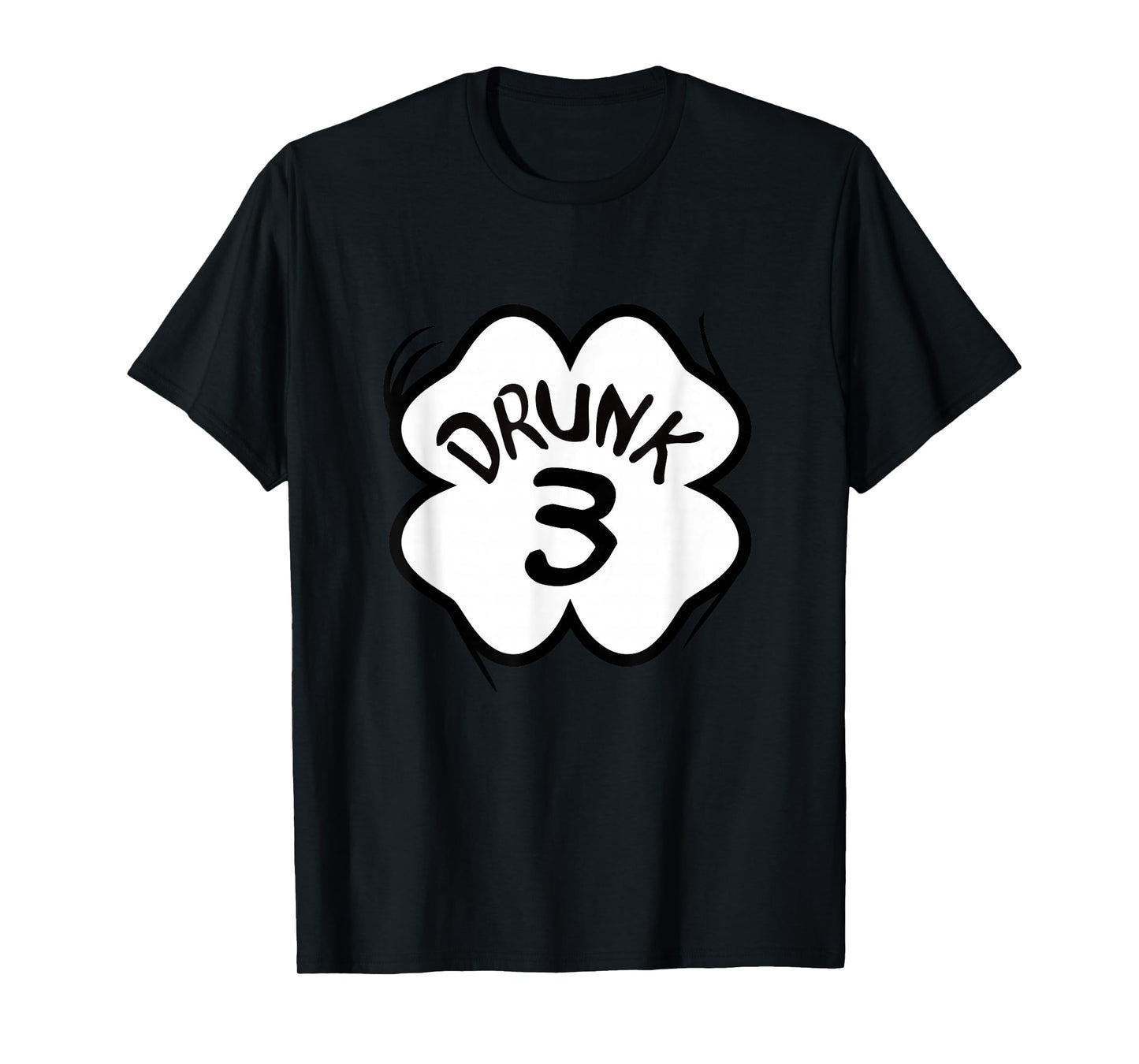 Drunk 3 Shamrock Shirt Group Matching Family T-Shirt