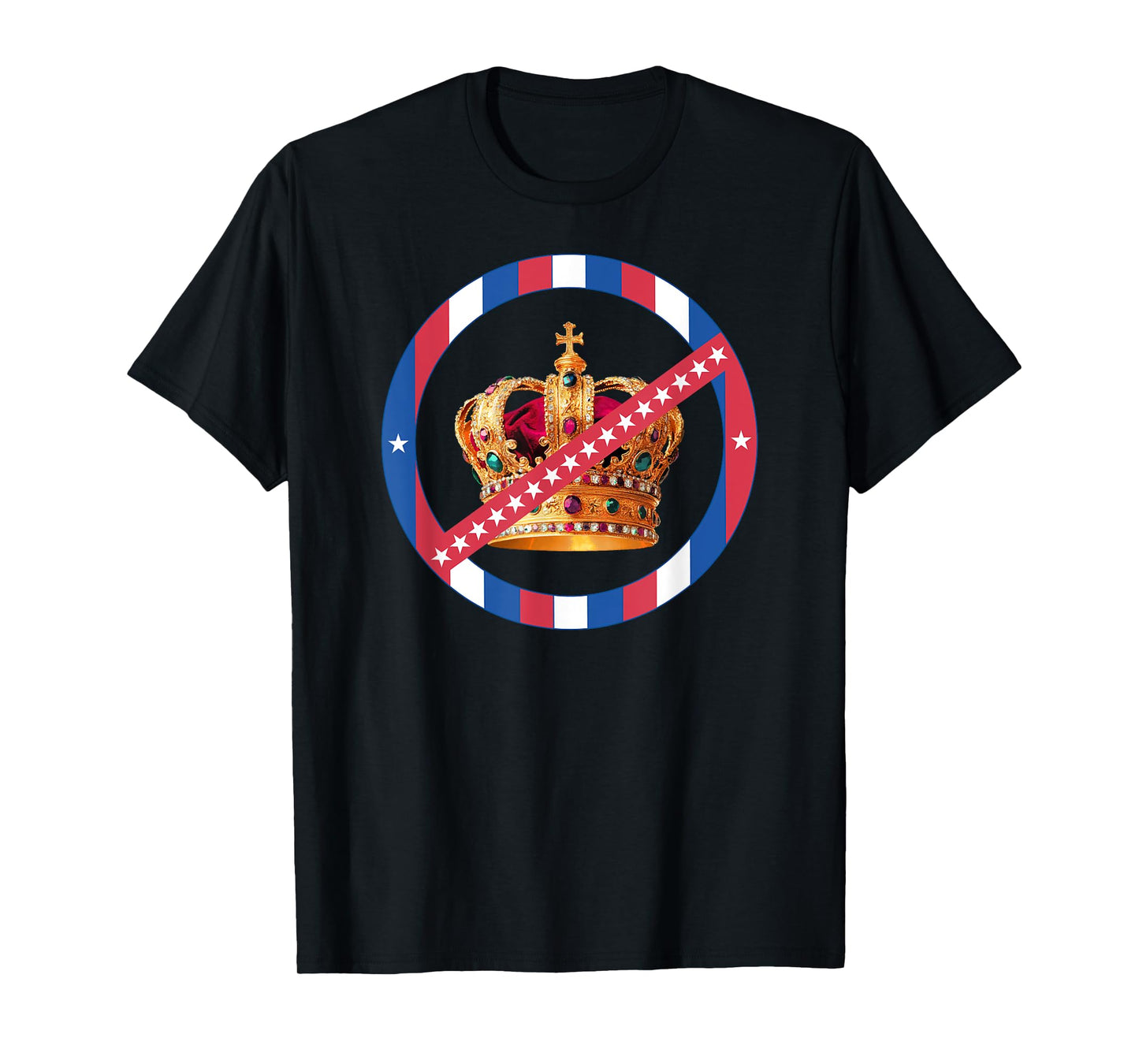 Pro Democracy Anti Monarchy Oligarchy No American Kings T-Shirt